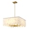 Z-Lite Viviana Chandelier, 8-Light, 26 In.W x 12 In.H, Rubbed Brass/Alabaster 345P26-RB - alternate 5